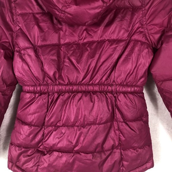 Old Navy Kids Girls Quilted Puffer Jacket Hooded Parka Coat Winter Warm Outwear - Picture 14 of 14